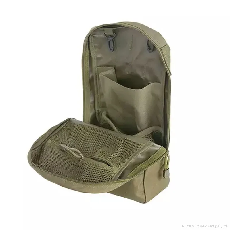 Mochila Hidratación Molle Bladder Negro 8fields — Coletes & Rigs — Airsoft Market PT (foto 4)