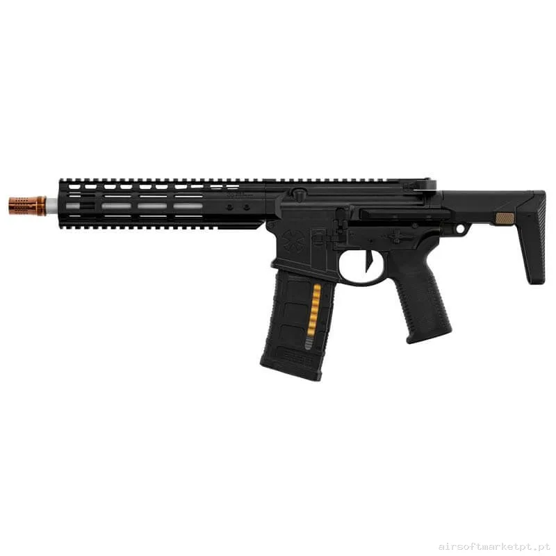 Réplica GBB M4 Double Eagle Noveske MWS Ghetto Blaster 9" preta — Rifles de Assalto (AR/M4/AK) — Airsoft Market PT