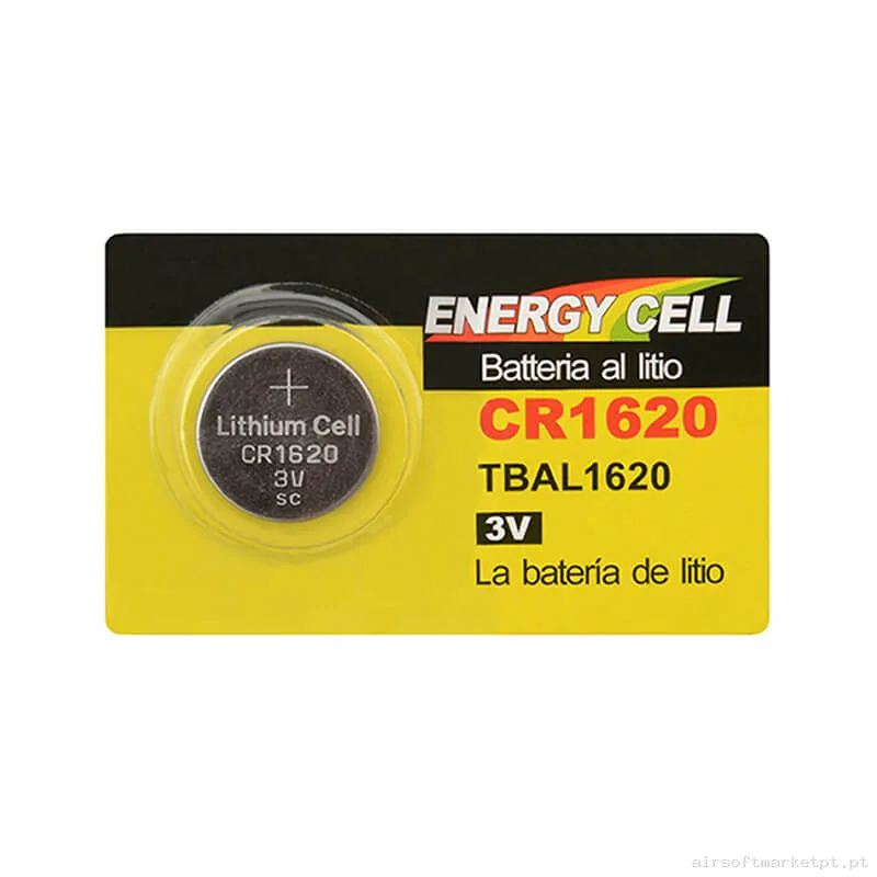 Pilha Botão Cr1620 Energy Cell — Baterias & Carregadores — Airsoft Market PT
