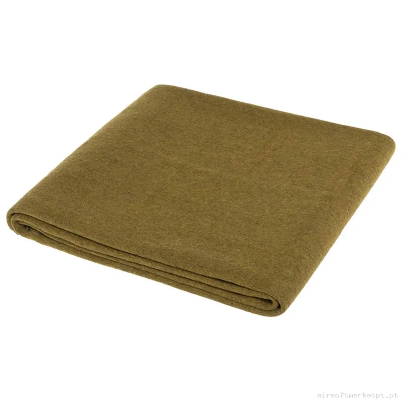 Manta Tática Mil-Tec Us G.i. Lã Quebra-chamas 175x150cm coyote — Outros — Airsoft Market PT
