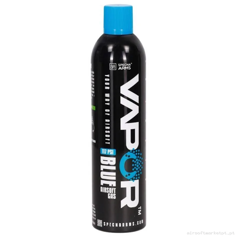 Gás Specna Arms Vapor Blue Green Gas 8kg 600ml — Gás & CO2 — Airsoft Market PT