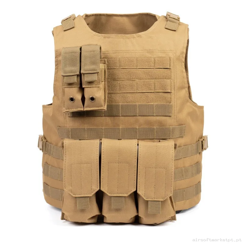 CHALECO SIXMM FSBE TAN — Coletes & Rigs — Airsoft Market PT (foto 2)