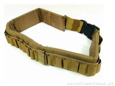 Cinto Portacartucho ajustável Tan — Vestuário (Fardas) — Airsoft Market PT (foto 2)