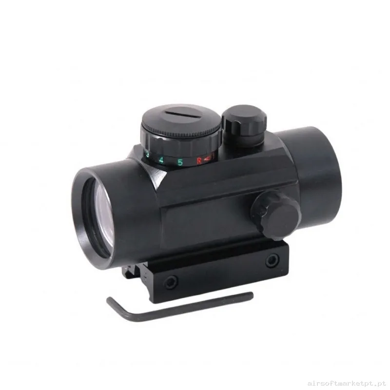 Red Dot punto rojo 1X45 Duel Code negro — Miras & Ópticas — Airsoft Market PT
