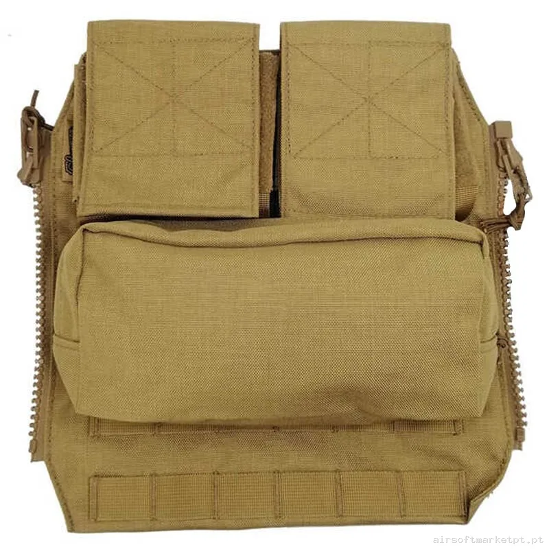 Painel Traseiro Conquer C1 Smart tan — Coletes & Rigs — Airsoft Market PT