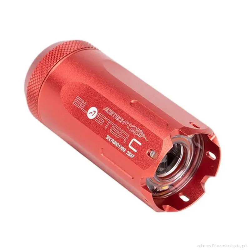 Externo Supressor Trazador Acetech Blaster C vermelho (Simulador de Fogonazo) — Acessórios & Componentes — Airsoft Market PT