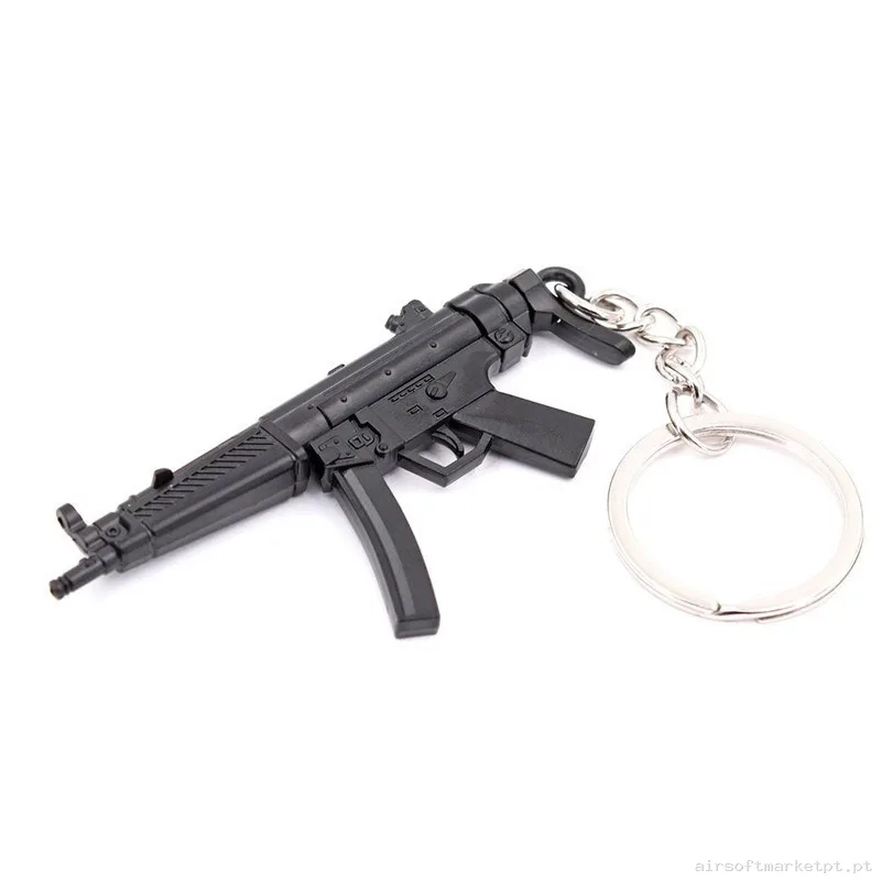 Llavero Fusil Mp5 7 Cm MetáLico Negro — Acessórios & Componentes — Airsoft Market PT (foto 3)