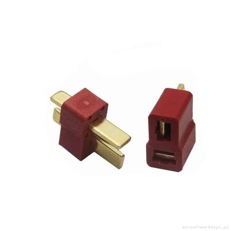 CONECTOR T-DEAN PAREJA MACHO + HEMBRA — Baterias & Carregadores — Airsoft Market PT