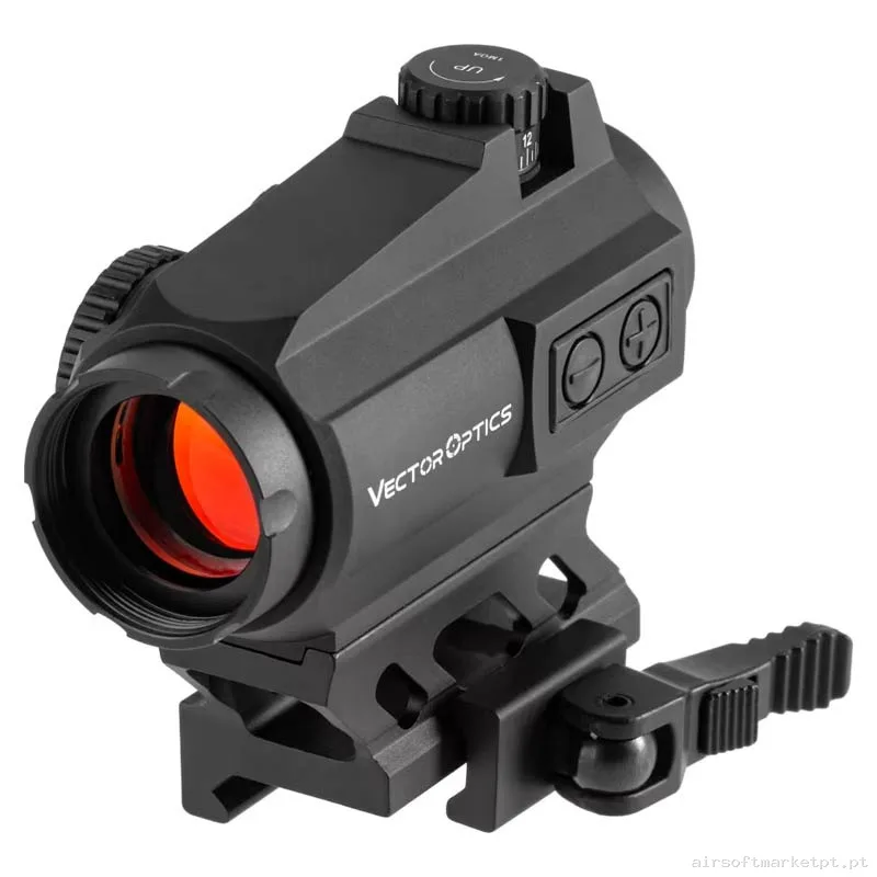 Mira Ponto Vermelho 1x22 Vector Optics Maverick-II Plus Dbr negra — Miras & Ópticas — Airsoft Market PT
