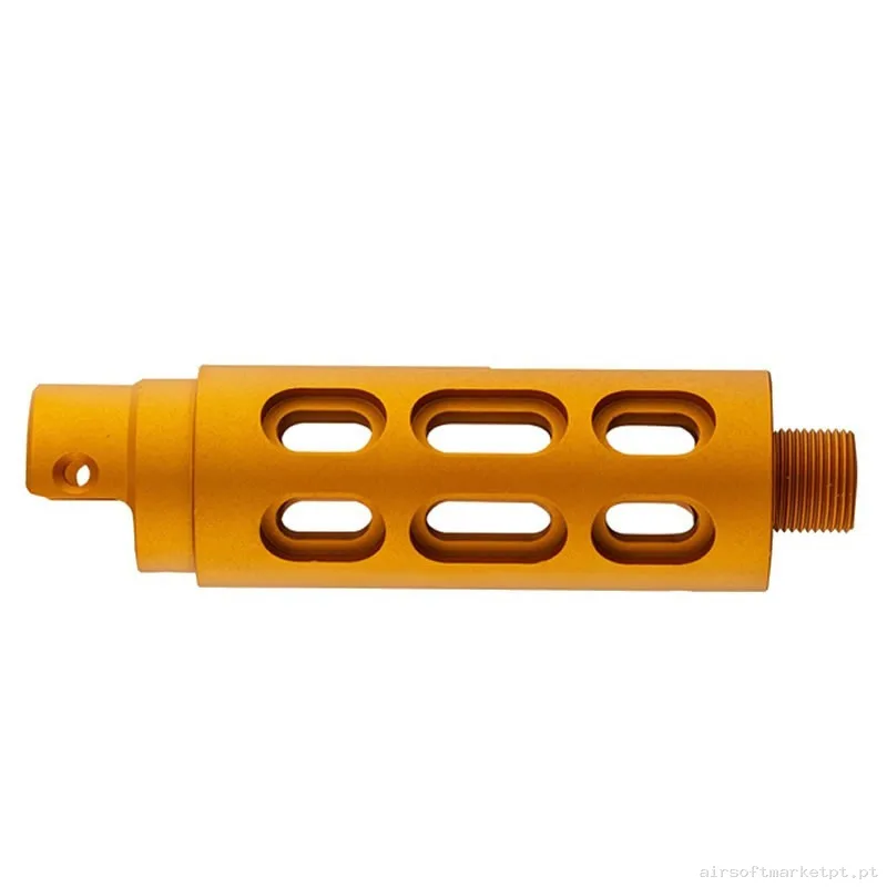 Cañón externo tipo A Dorado AAP-01 CNC — Peças Internas (AEG) — Airsoft Market PT