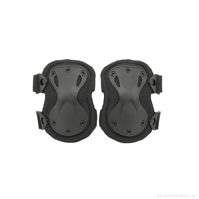 Rodilleras Negro — Vestuário (Fardas) — Airsoft Market PT