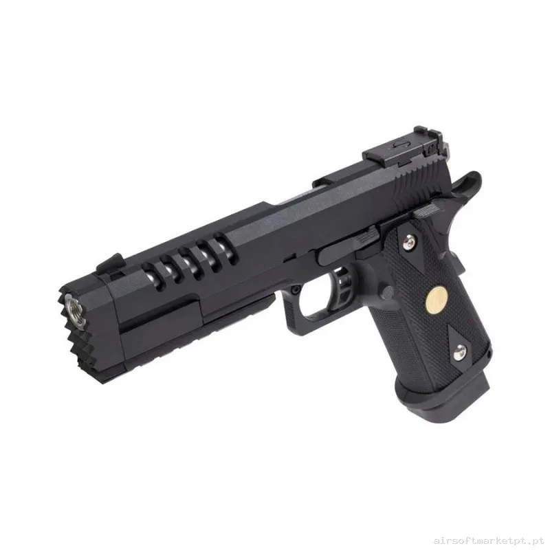 Pistola Hi-capa 5.2 K We GAS GBB Full Metal — Pistolas — Airsoft Market PT (foto 2)