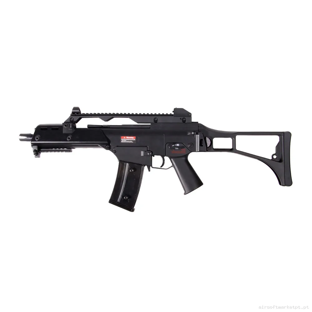 Réplica airsoft AEG G36C Saigo 36 negro — Rifles de Assalto (AR/M4/AK) — Airsoft Market PT