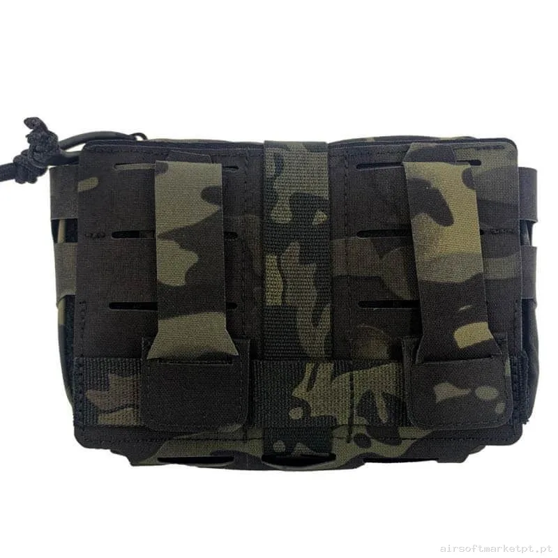 Pouch Médico Láser Cut Ifak Conquer Multicam Black — Coletes & Rigs — Airsoft Market PT