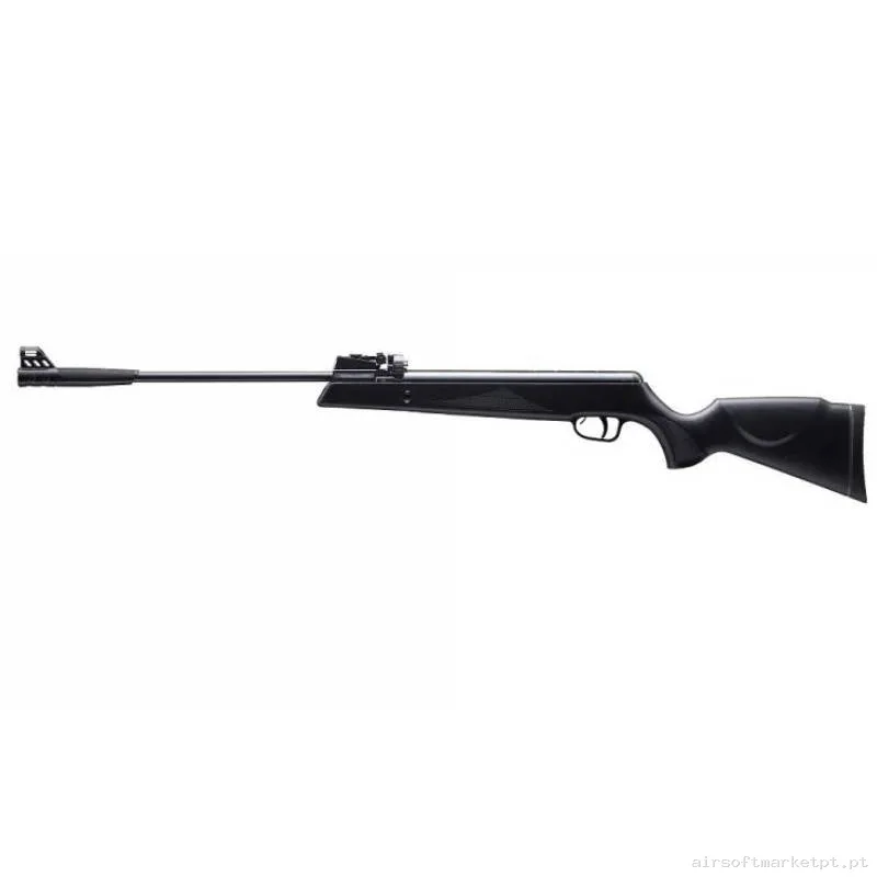 Airgun Gas Pistón 5.5mm Carabina Snowpeak Gr1000x Repeat negra — Rifles de Assalto (AR/M4/AK) — Airsoft Market PT