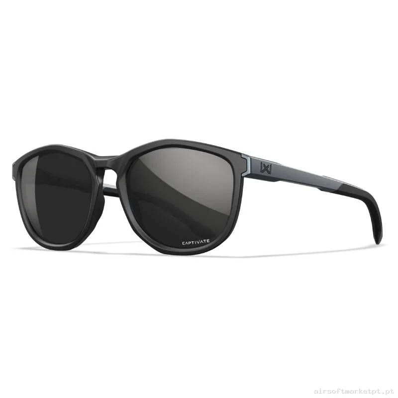 Óculos Wiley X Bravo Captivate Fumê Pretos/Gris — Proteção Ocular & Facial — Airsoft Market PT