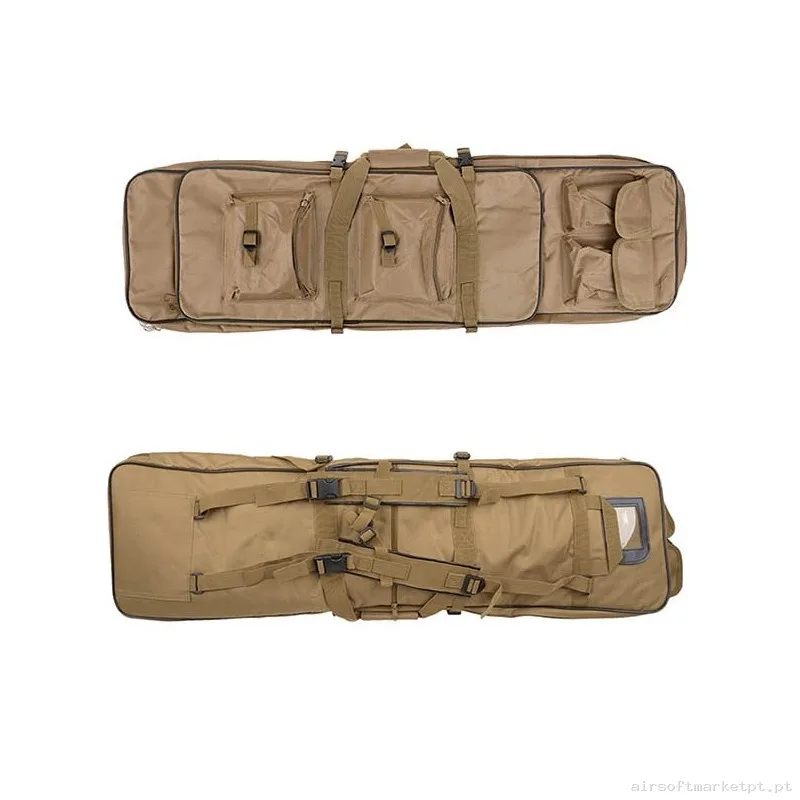 Funda de Transporte Delta Tactics Acolchada 120 CM - Tan — Sacos & Mochilas — Airsoft Market PT
