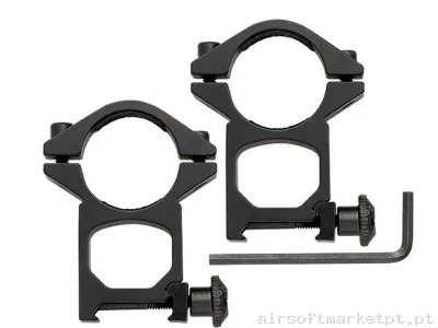 Anéis Weaver 25-30 mm — Peças Internas (AEG) — Airsoft Market PT