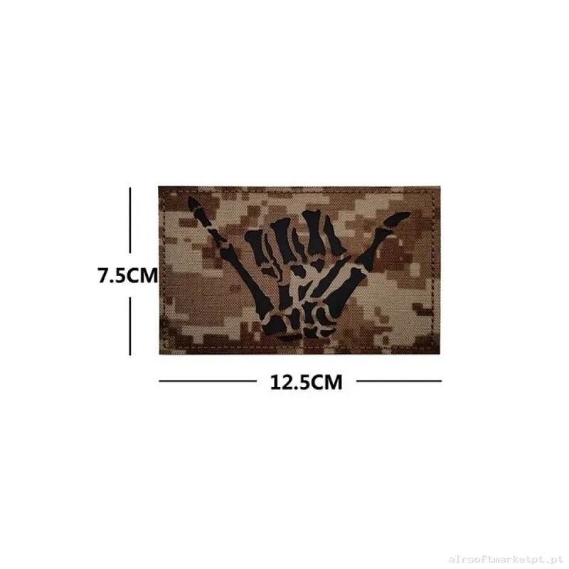 Parche Tela 3D Seal Team F196 Aor1 — Patches & Decoração — Airsoft Market PT