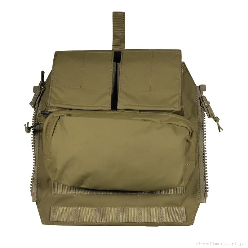 BACK PANEL CORSO BUCCANNER MK1 COYOTE — Coletes & Rigs — Airsoft Market PT