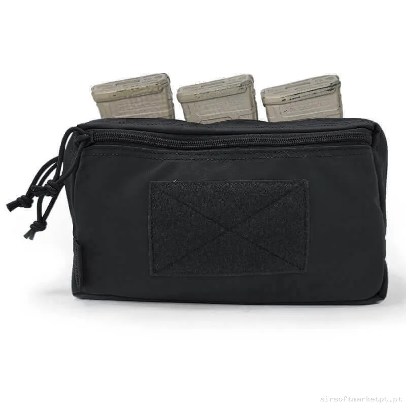 Pouch Magazine Pouch Triplo M4 Warrior Assault Snap Mag Utility preto — Coletes & Rigs — Airsoft Market PT