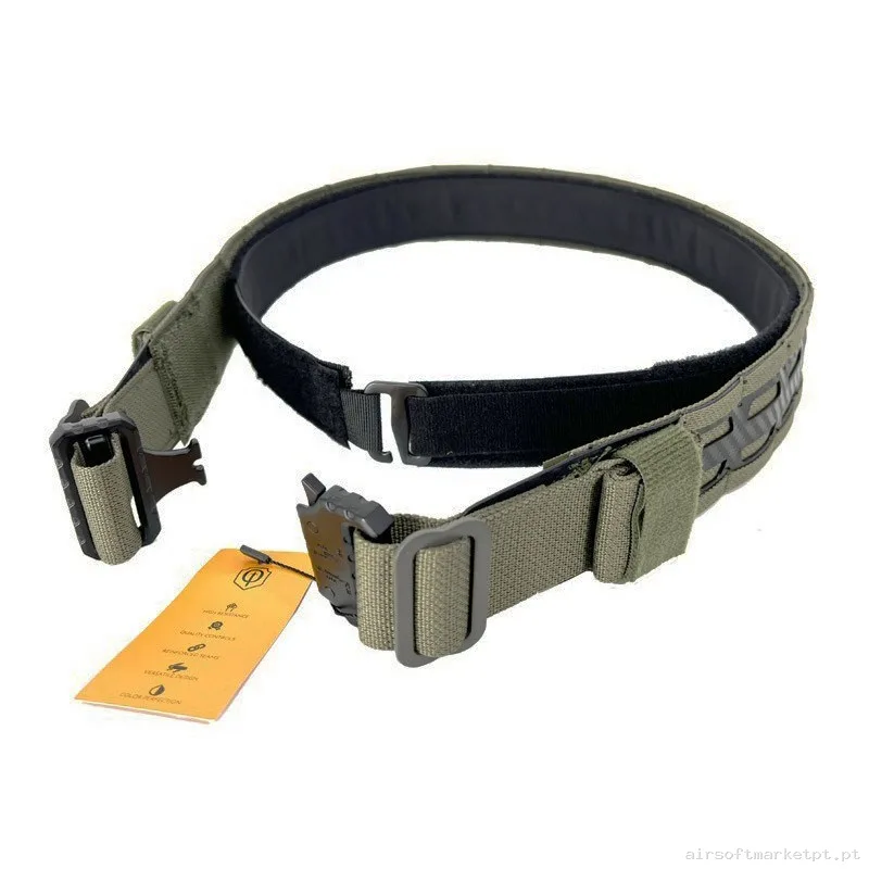 CINTURÓN FIRST LINE CONQUER FL BELT RANGER GREEN - L — Gear Táctico — Airsoft Market PT (foto 2)