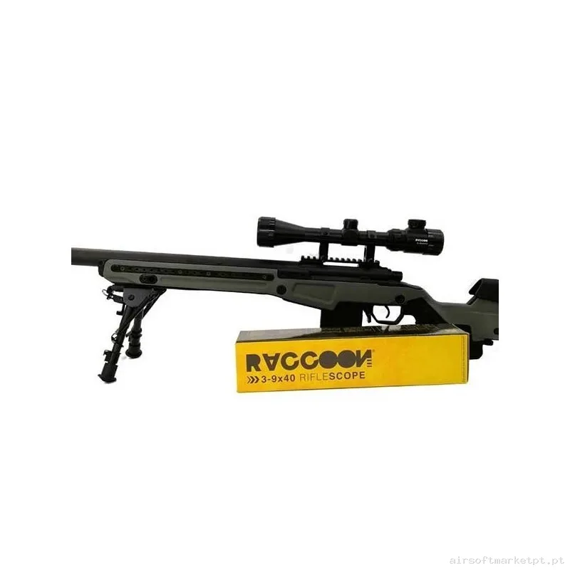 Mira Raccoon Visor Airsoft 3-9x40 — Miras & Ópticas — Airsoft Market PT (foto 2)