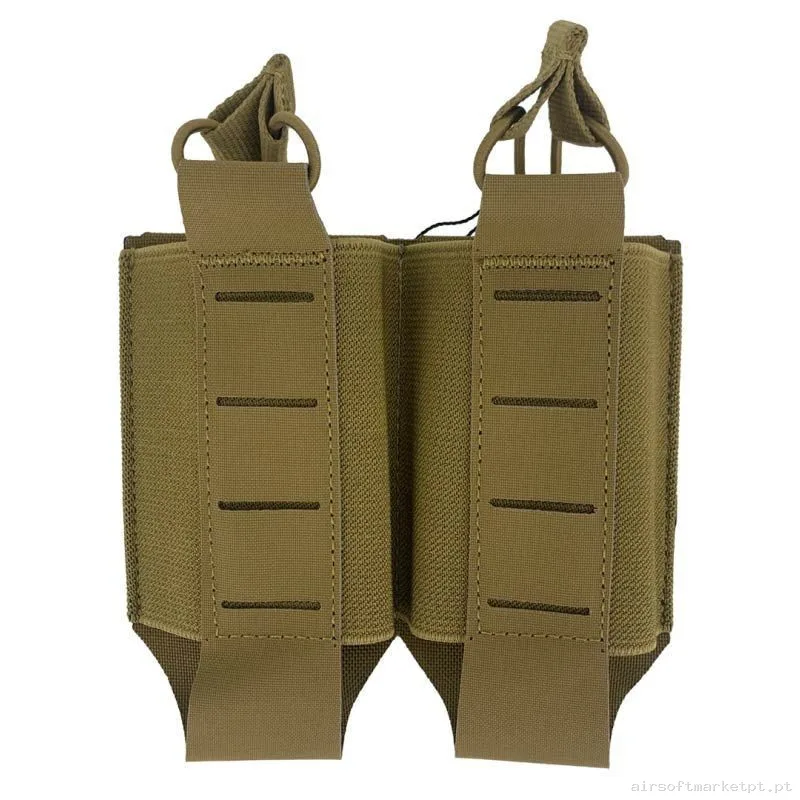 Pouch Portacargador Tegris Doble M4 Conquer Coyote — Coletes & Rigs — Airsoft Market PT (foto 2)
