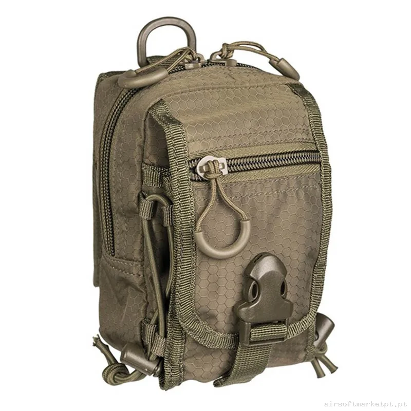 Pochete Multiusos Mil-Tec Hextac verde od — Coletes & Rigs — Airsoft Market PT