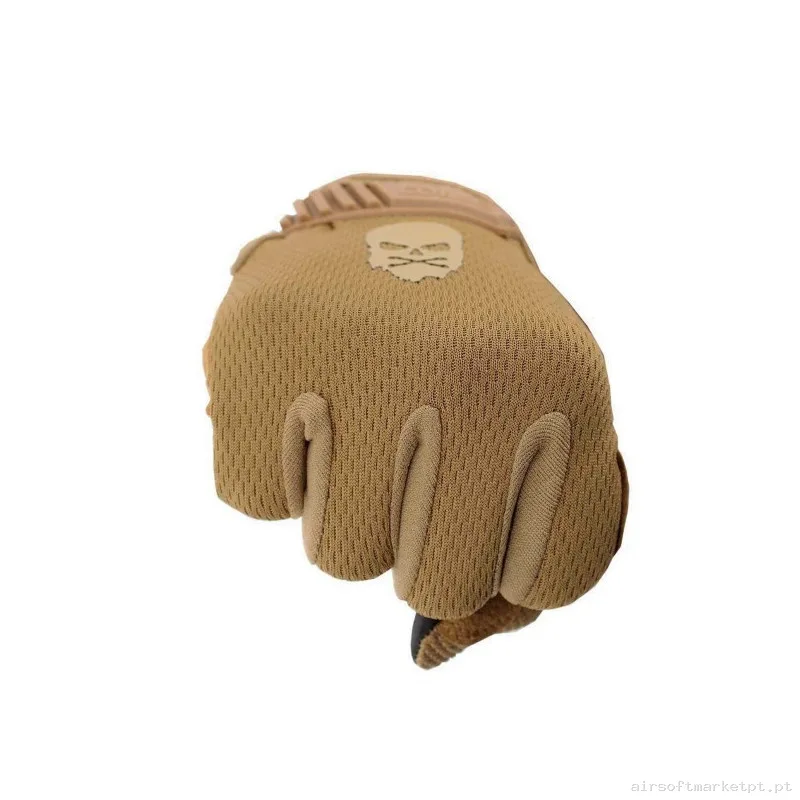 GUANTE CORSO SKULL MK2 COYOTE - M — Gear Táctico — Airsoft Market PT (foto 2)