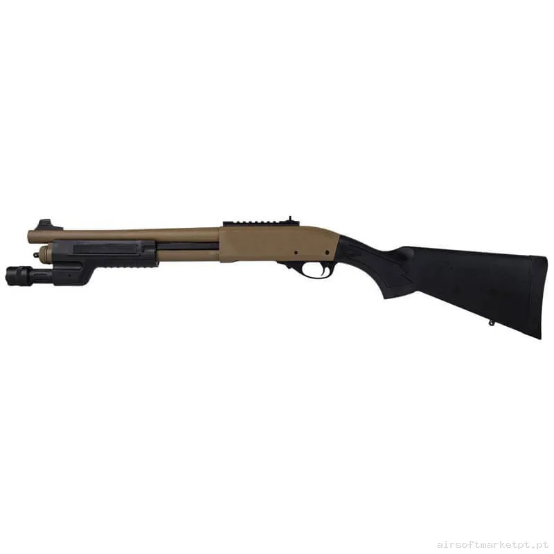Réplica Mola Shotgun Secutor Velites Ferrum S-Ix tan — Shotguns — Airsoft Market PT