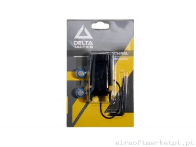 Laser Vermelho 3R Rail Picatinny Delta Tactics — Miras & Ópticas — Airsoft Market PT (foto 4)