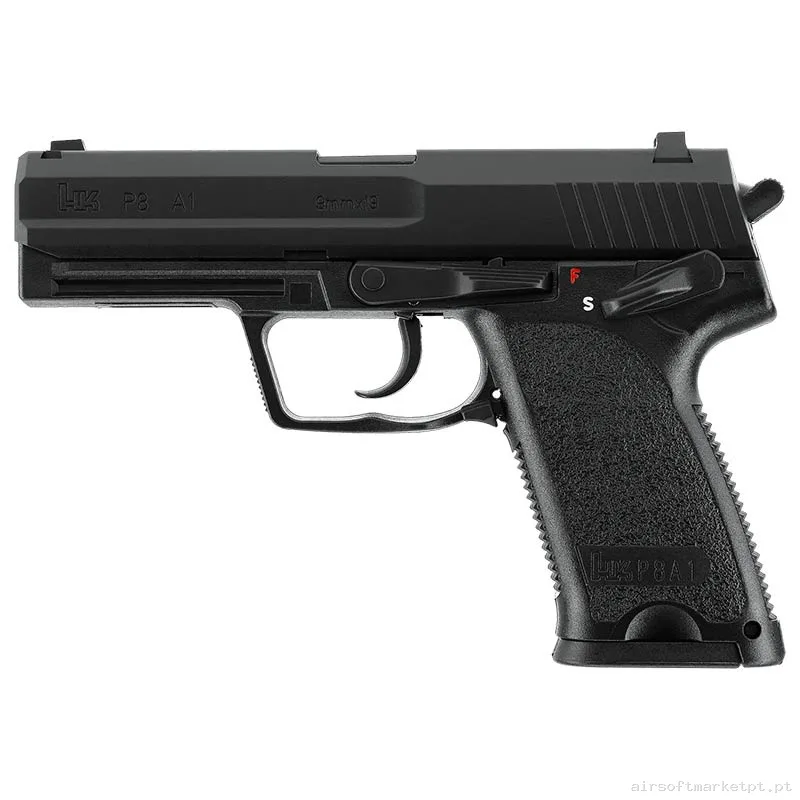 Réplica GBB Pistola P8 A1 Umarex H&K negra — Pistolas — Airsoft Market PT