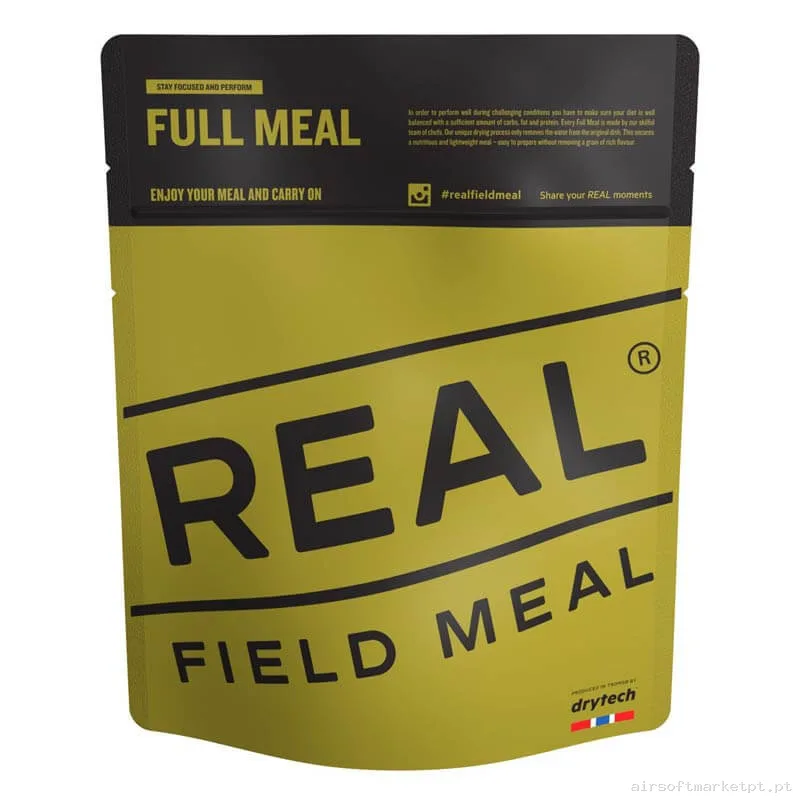 Refeição de Campo Real Pasta com Soja e Molho de Tomate (Vegano) — Outros — Airsoft Market PT