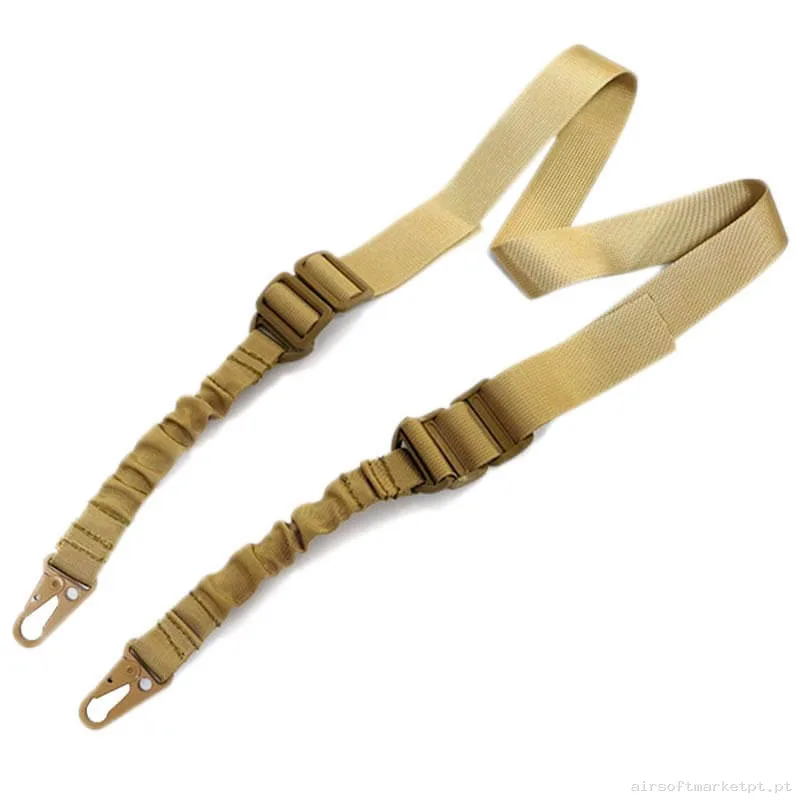 Correa Tática 2 Pontos Delta Tactics tan — Gear Táctico — Airsoft Market PT