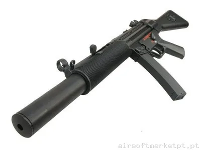 MP5 SD5 Full Metal Jing Gong — Rifles de Assalto (AR/M4/AK) — Airsoft Market PT (foto 5)