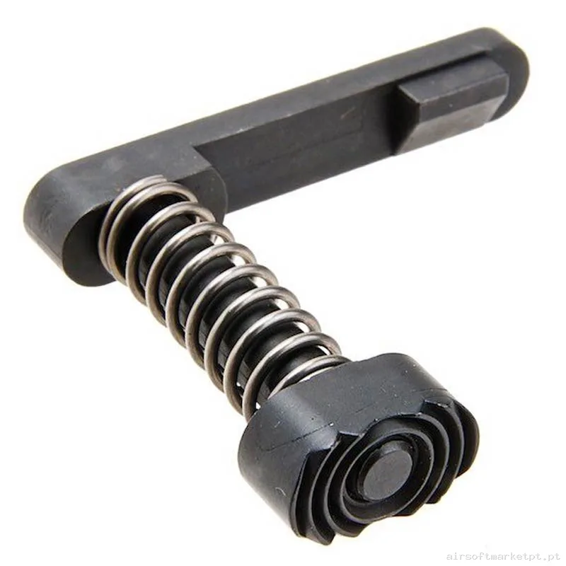 Externo Reten de Cargador MWS Guns Modify Gbbr Evo Steel Magazine Catch negro — Acessórios & Componentes — Airsoft Market PT