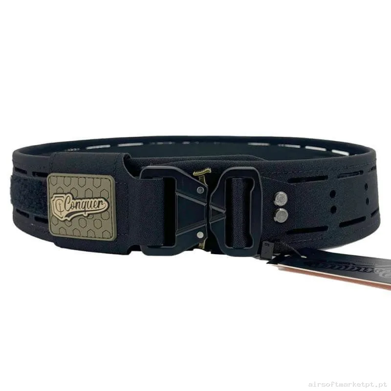 Cinturon Molle Conquer Adapt Belt Platform Negro — Gear Táctico — Airsoft Market PT