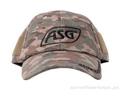 Boné Tático Camuflagem Verde e Multicam ASG Multicam — Vestuário (Fardas) — Airsoft Market PT