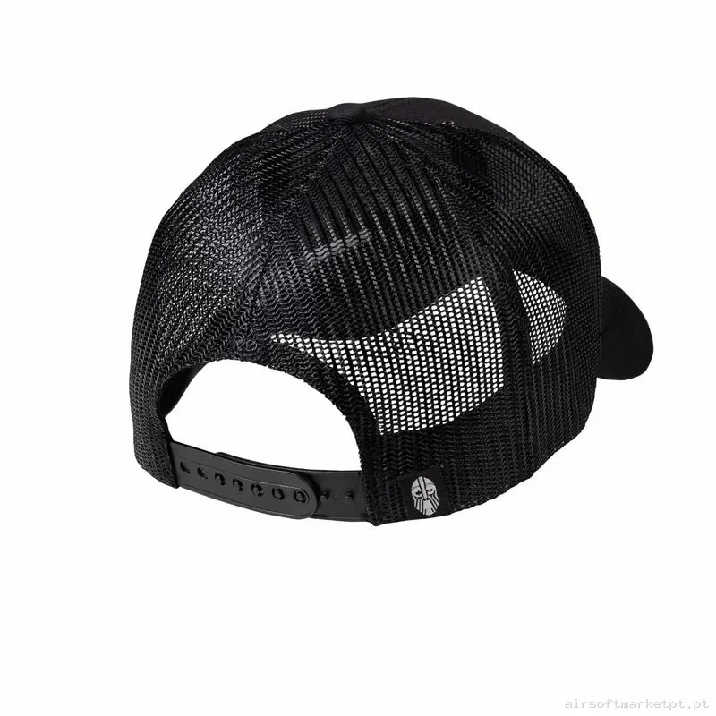 GORRA WARRIOR RAGNAR AJUSTABLE NEGRO — Proteção Ocular & Facial — Airsoft Market PT (foto 3)