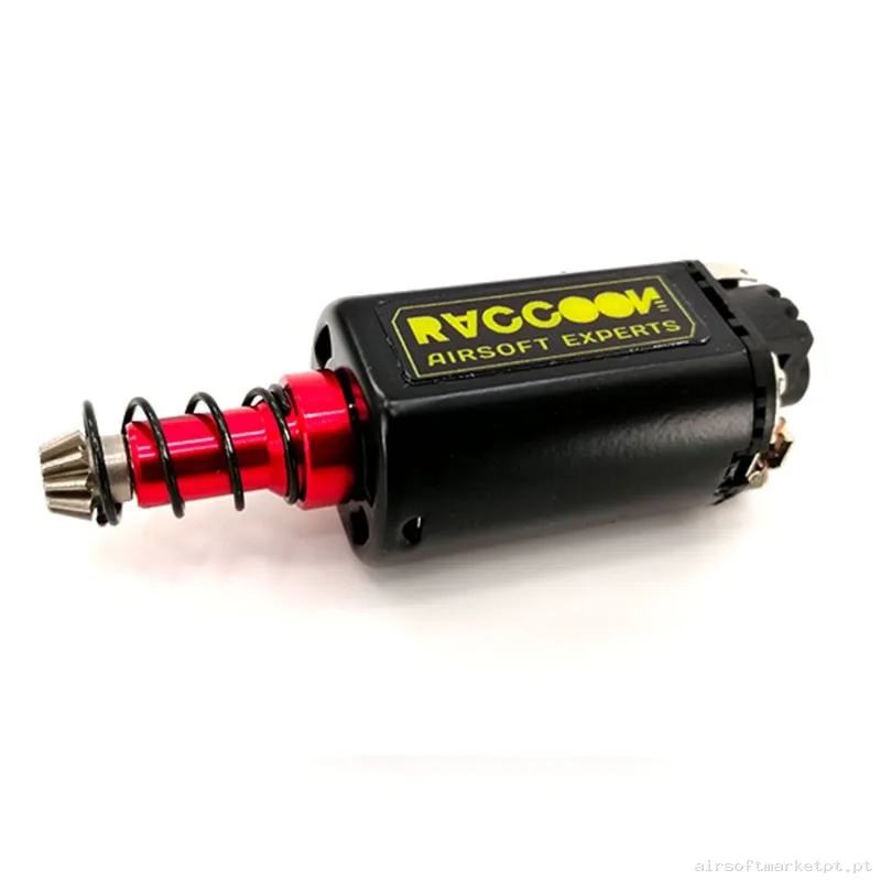 MOTOR RACCOON HIGH PERFOMANCE LONG AXIS RM001 — Peças Internas (AEG) — Airsoft Market PT