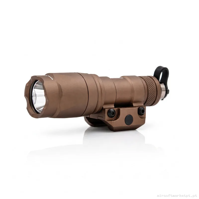 Linterna Táctica Arsenic Con Pulsador 280 Lumenes AS300A Tan — Lanternas & Lasers — Airsoft Market PT (foto 3)