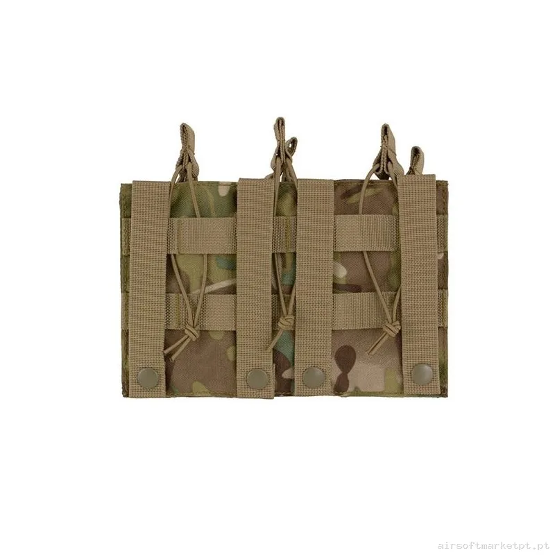 Pouch Cargador Triple M4 Molle Multicam — Coletes & Rigs — Airsoft Market PT (foto 2)