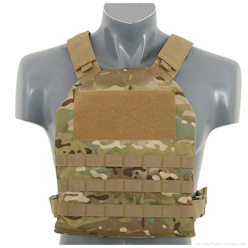 Colete Porta Placas Oem Simples Estilo multicam — Coletes & Rigs — Airsoft Market PT