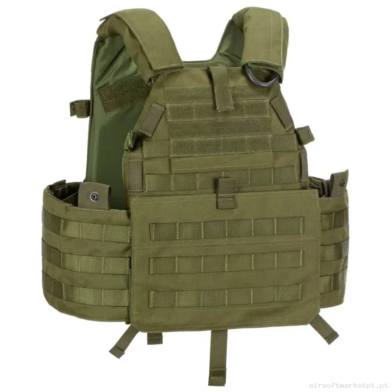 Colete Porta Placas Invader Gear 6094a-Rs Plate Carrier verde od — Coletes & Rigs — Airsoft Market PT