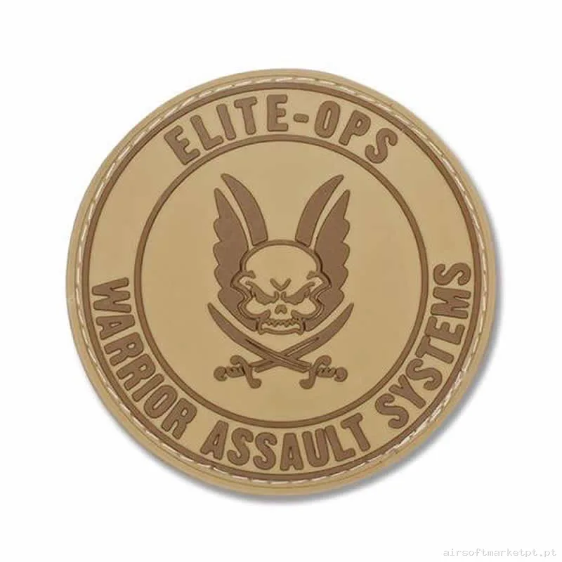 Parche Goma Relevo Warrior Assault Round Rubber Logo Patch coyote tan — Patches & Decoração — Airsoft Market PT