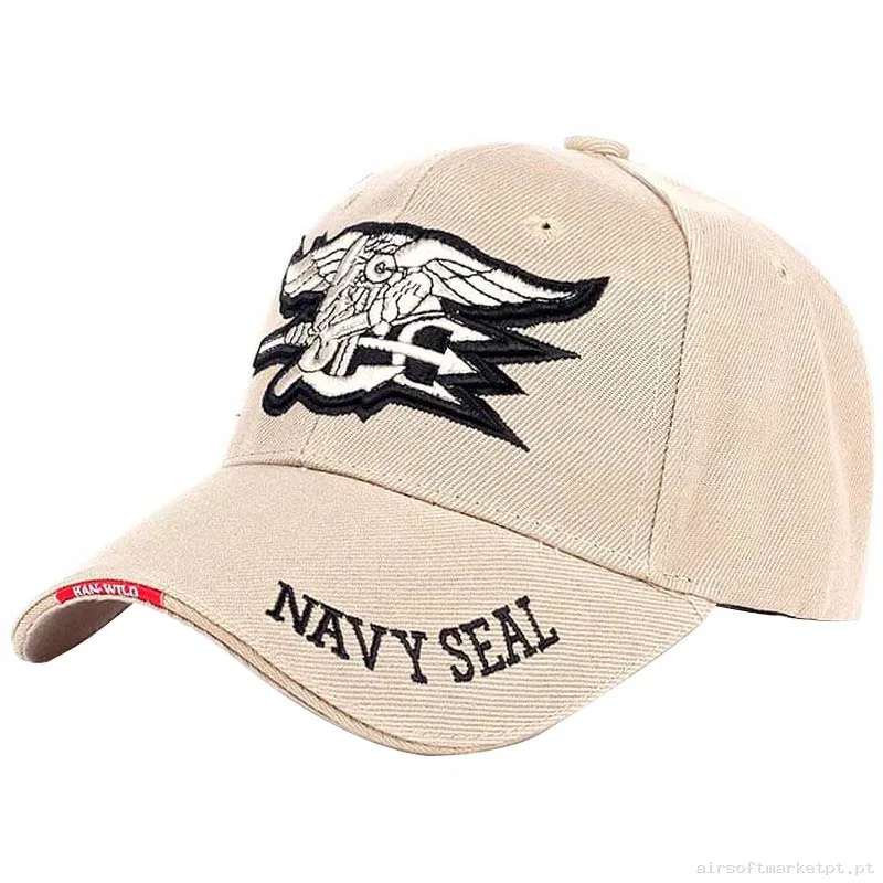 Gorra Beisbol Han Wild Navy Seals tan — Proteção Ocular & Facial — Airsoft Market PT