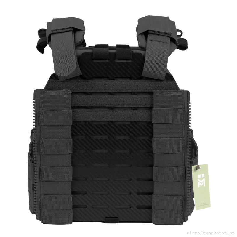 Chaleco Sixmm Vest V066 Negro — Coletes & Rigs — Airsoft Market PT (foto 3)