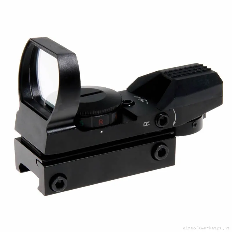 Mira Ponto vermelho Reflex Duel Code Samurai negro — Miras & Ópticas — Airsoft Market PT