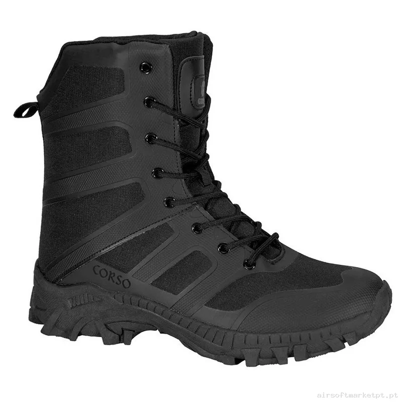Bota Corso Bandit 8” Negra - 45 — Calçado — Airsoft Market PT (foto 2)